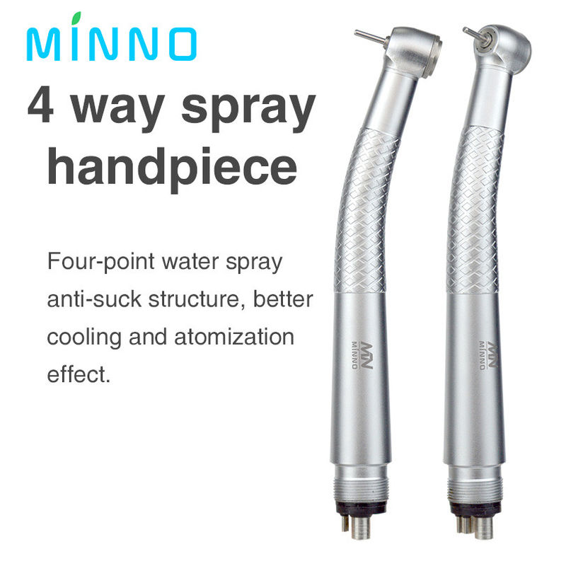 0.25-0.3Mpa Dental Handpiece de Alta Velocidade Led Handpiece Integrado E Gerador
