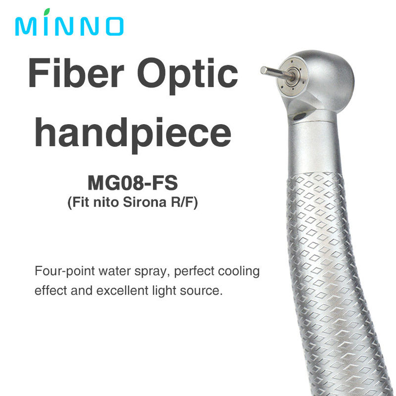 ISO Dental High Speed Handpiece 0.25Mpa-0.3Mpa E Gerador Led Handpiece