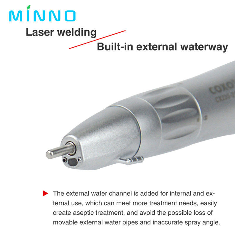 Dentário Peça de mão de baixa velocidade Externa Spray de água ligação universal do tipo E Motor de ar Micromotor 2/4 Ofos ferramentas de laboratório equ