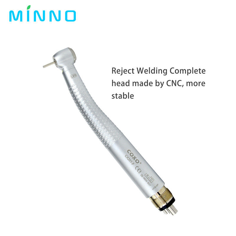 300000rpm Coxo Handpiece de Alta Velocidade 4 Holes LED Dental Handpiece com 3 Way Spray