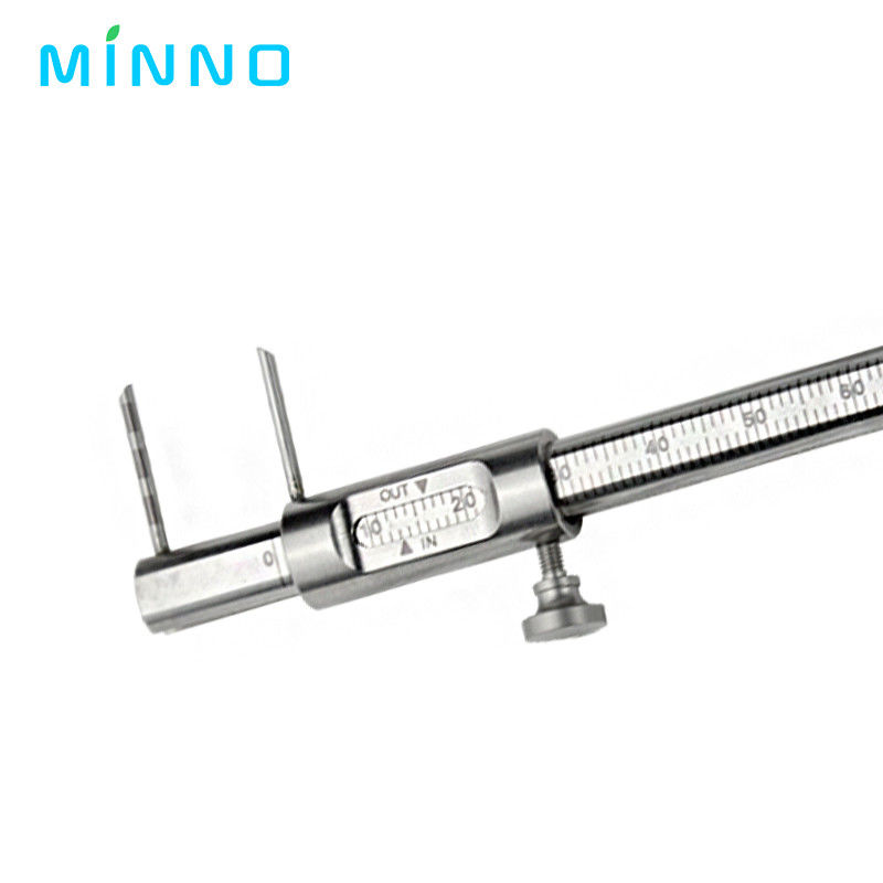 Implante Dental Cirúrgico Calibre Deslizante Regra de Medição Ferramentas Implante Dental Regra VDO Apollo Calibre Medidor Prótese Dental