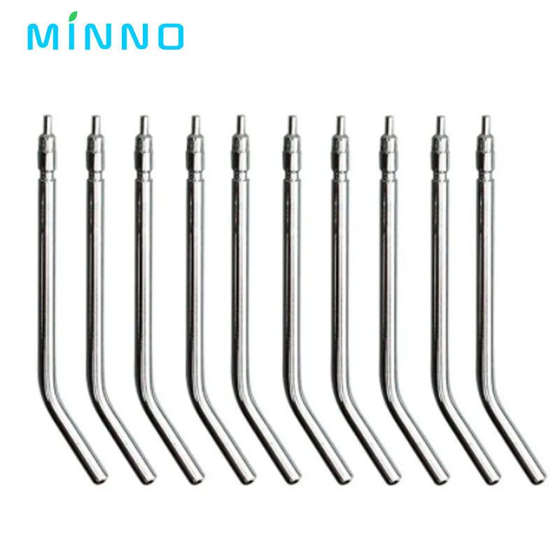 10pcs de aço inoxidável Dental Air Triple Seringa 3 Way Dental Air Spray Spray Spray de água