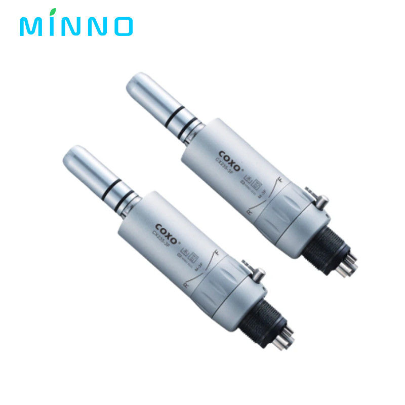 COXO CX235-3F Motor de ar externo de baixa velocidade Peça de mão Tipo E Botão de pressão