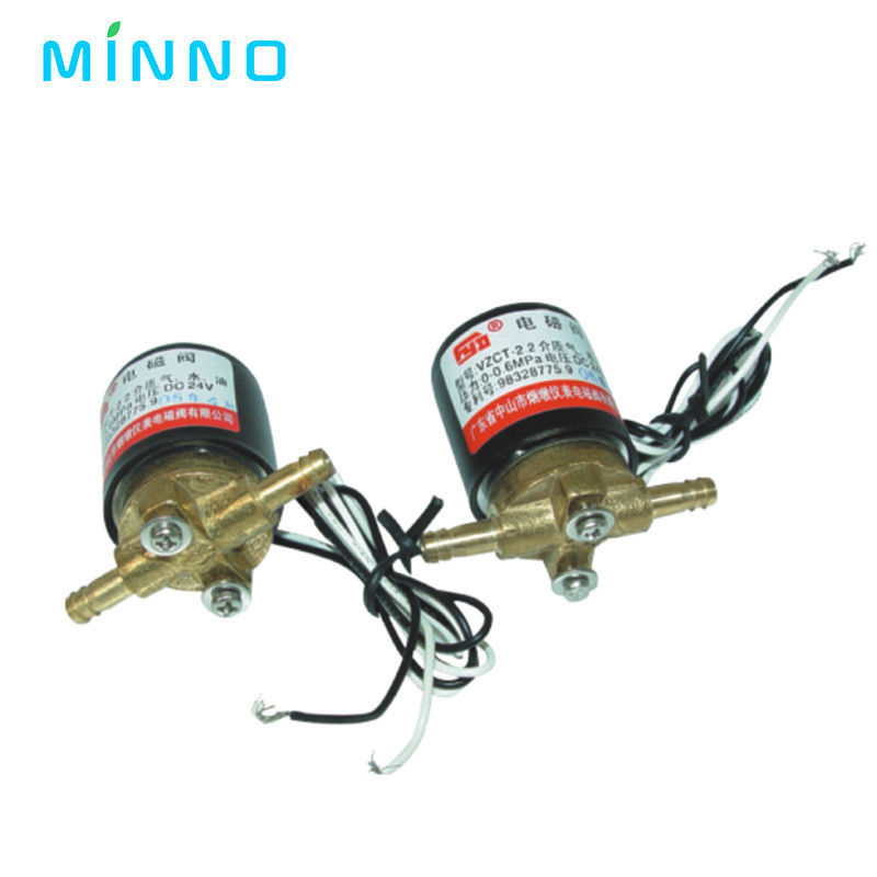 Válvula solenoide DC/AC 24V 0-0,6MPa Cadeira dentária Válvula eletromagnética
