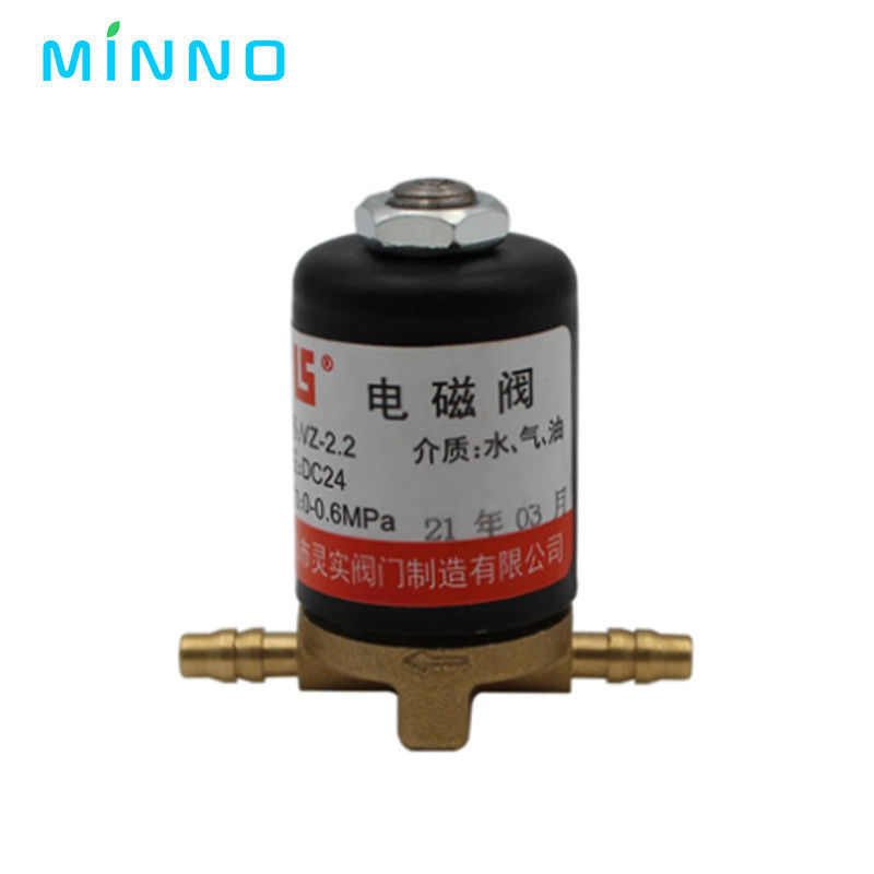 Válvula solenoide DC/AC 24V 0-0,6MPa Cadeira dentária Válvula eletromagnética