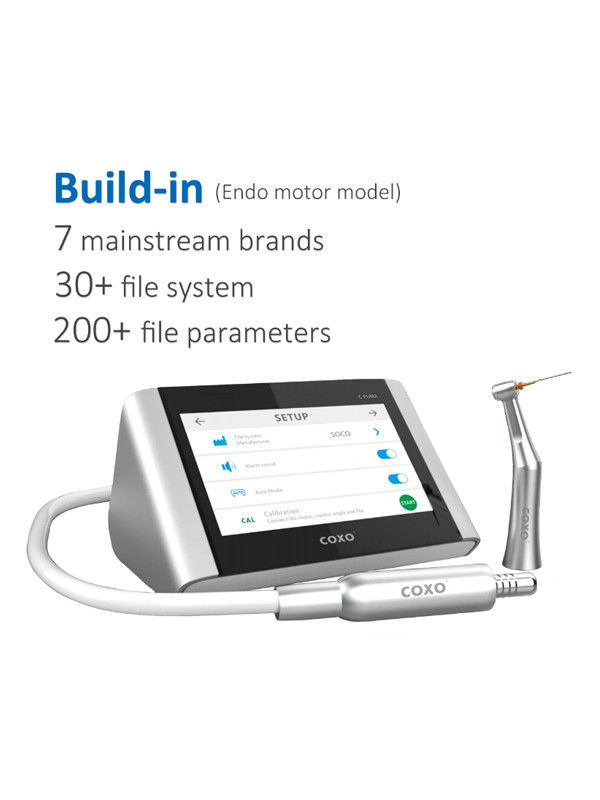 COXO C Motor Elétrico Dental & Endo Motor 2 em 1 Equipamento Dentístico de Reparação Minimamente Invasivo com Contraste 1:5 & 6:1
