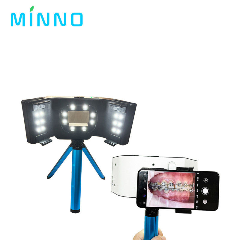 Fotografia Dental Lâmpada de Enchimento Oral Flash Fonte de Luz Ambiente Brilhante Fotografia Macro Luz Intraoral Odontologia