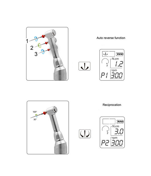 COXO C-smart Mini 2 Dental Wireless Endo Motor Cordless Equipamento de canal radicular Instrumento odontológico