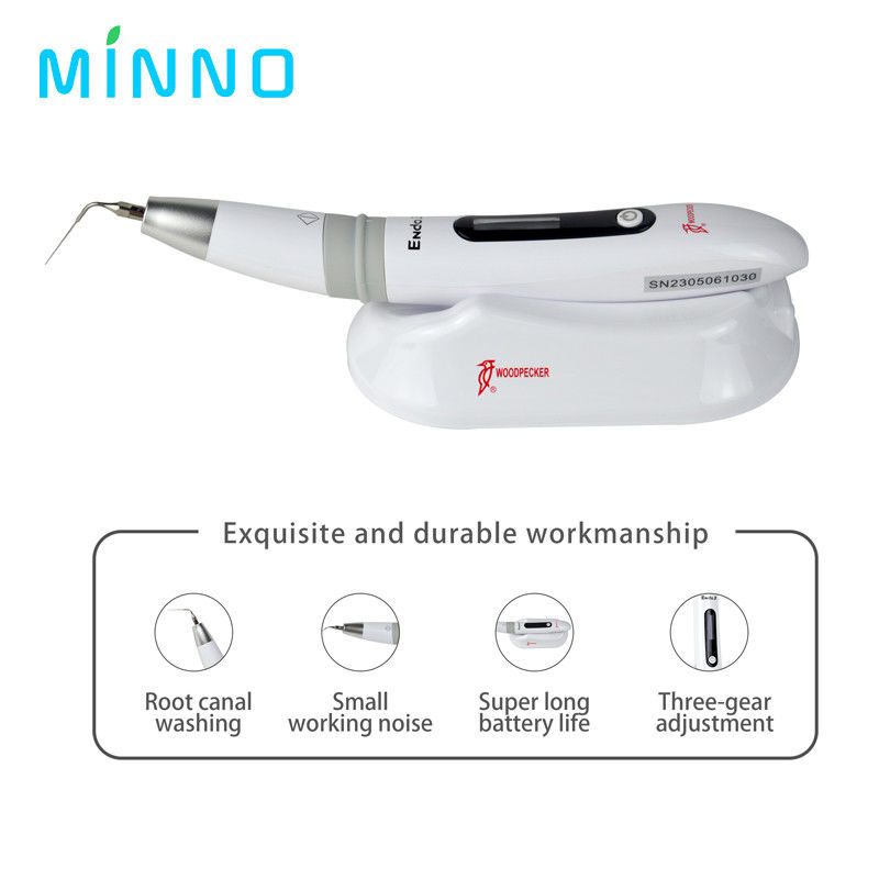 Peixe de madeira Endo 3 UItrasonic Activate LED Dental Wireless Activator Dispositivo ultrasônico Dual Mode Endodontic Root Canal Ir
