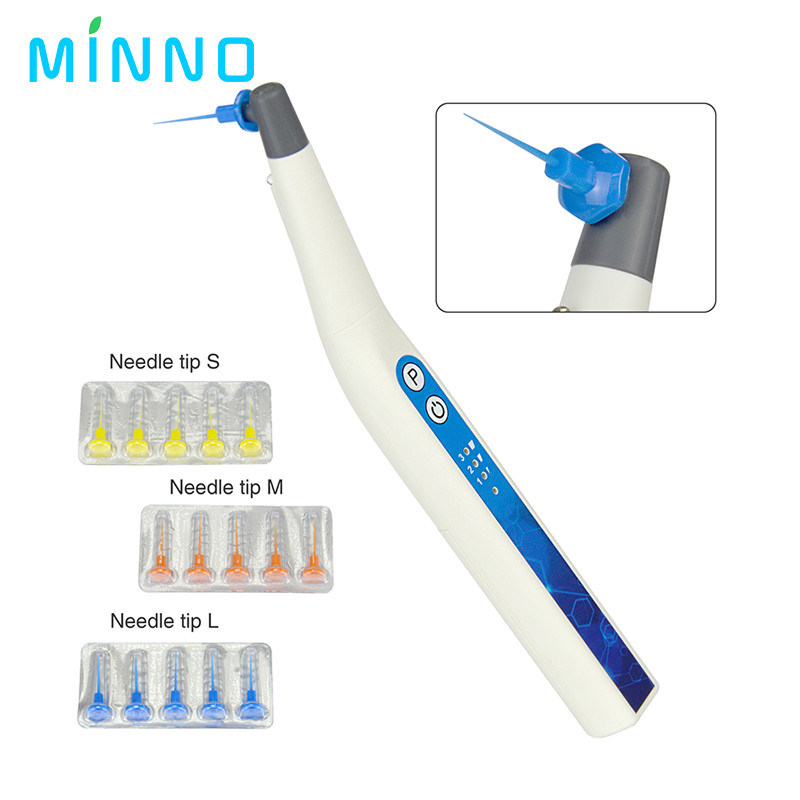 Dental Ultrassônico Endo Activador Irrigador Sônico sem fio para tratamento do canal radicular com 5Pcs Endo Files Irrigador Dental