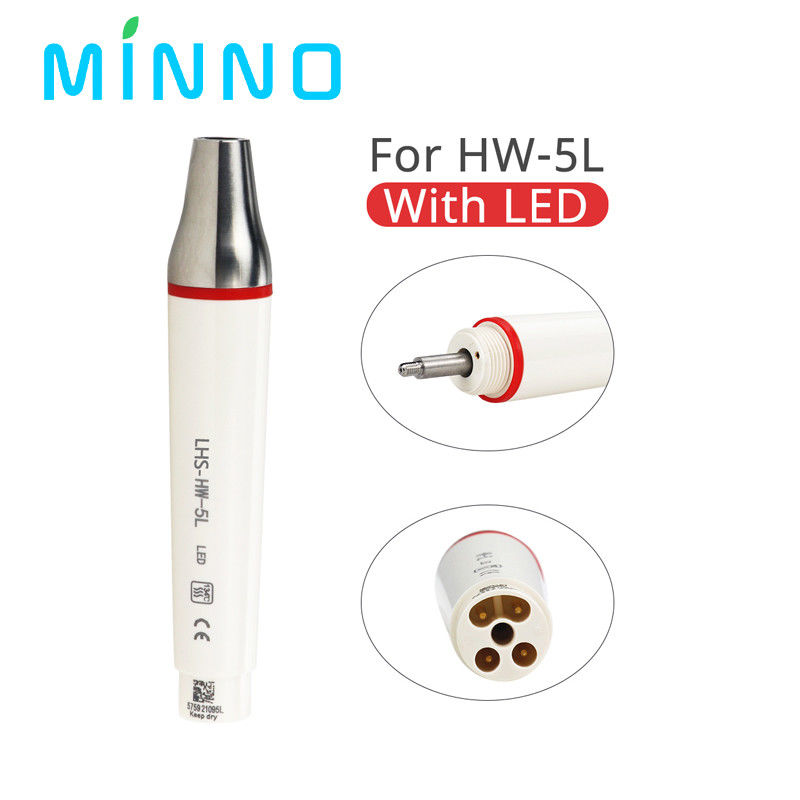 Dental Ultrasonic Piezo Scaler Handpiece HW-3H LED para SATELEC DTE EMS VRN Dental Ultrasonic Scalers Obter