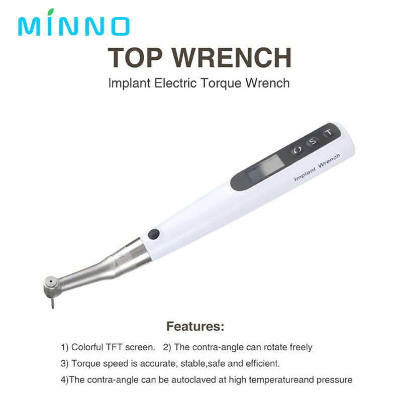 Implante Dental Torque Chave Função Ajuste Limite Chave Oral Instrumento Base Ferramentas de parafuso