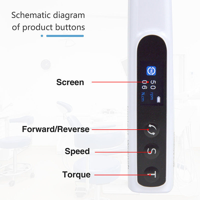 Implante Dental Torque Chave Função Ajuste Limite Chave Oral Instrumento Base Ferramentas de parafuso