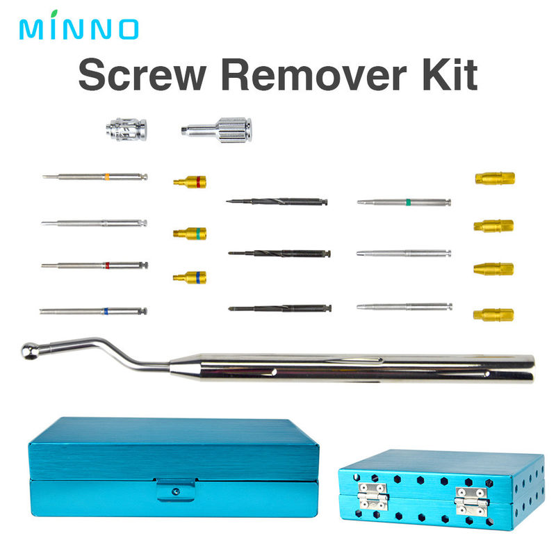 Kit de remoção de parafusos, Ferramenta de remoção de parafusos para o apoio do implante dentário, Dispositivos Médicos Dentários, Forno de emergência para implantes dentários