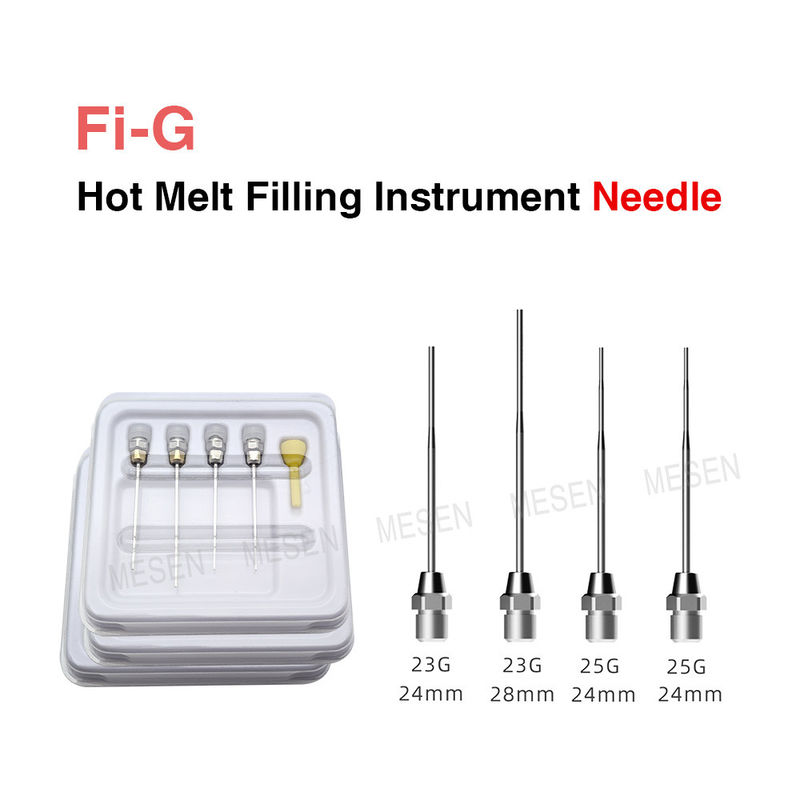 Fi-G Hot Melt Instrumento de enchimento Agulha Prevenir a fuga de gutta-percha 360 agulha giratória 4 agulhas são opcionais