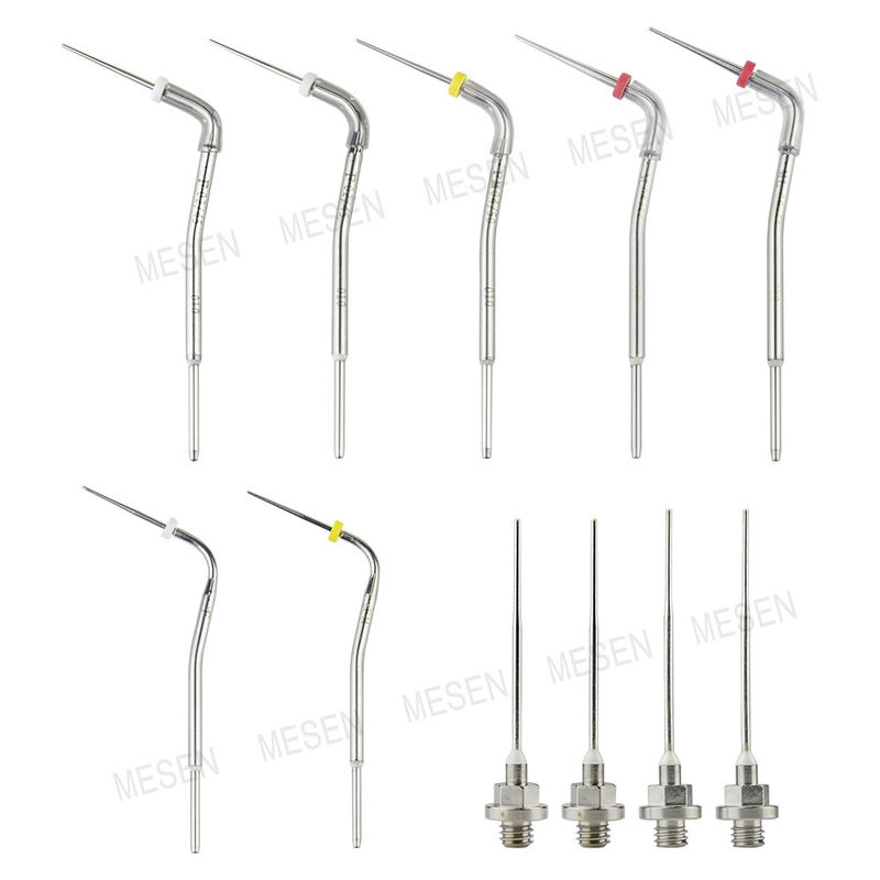 C-FILL Dental Obturation Gun Agulhas de pistola de obturação agulhas de pistola de obturação pontas 4 peças de alta qualidade Dental Cordless Gutta Percha Obturation Gun e Pen Use Agulhas