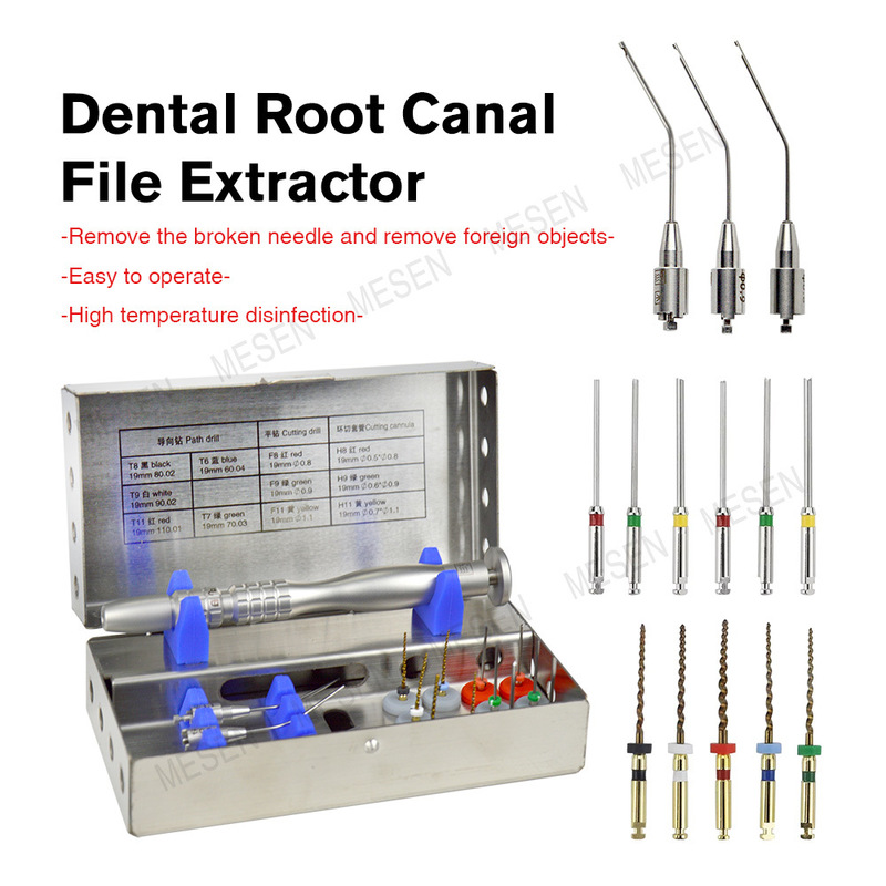 Extractor de Ficheiros Dentários de Canal de Raízes Materiais de liga de níquel titânio!